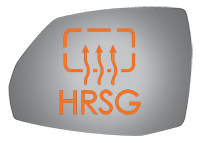 SIDE VIEW MIRROR HEATED W MOUNT